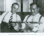 Фредерик "Джек" Турстон и Бенни Гудмен в "Савой-отеле" в 1949 году